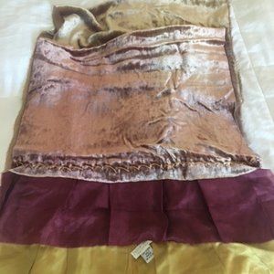 Julia Hill Painting Barneys NY velvet ombré scarf